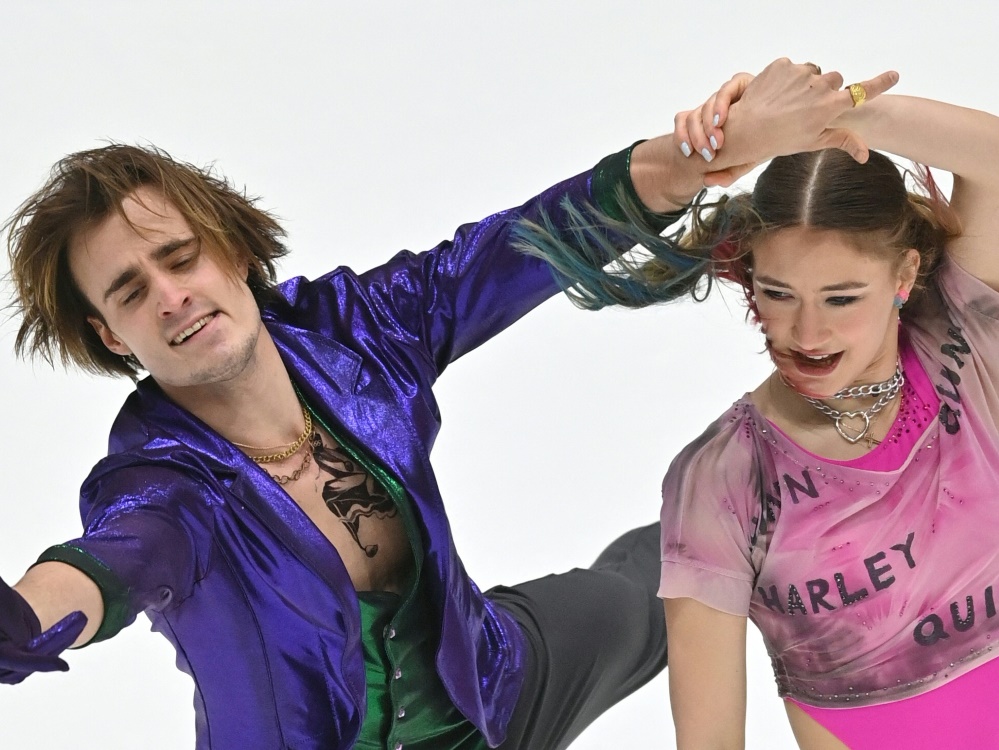 Tim Dieck und Katharina Müller bei der Eiskunstlauf-EM