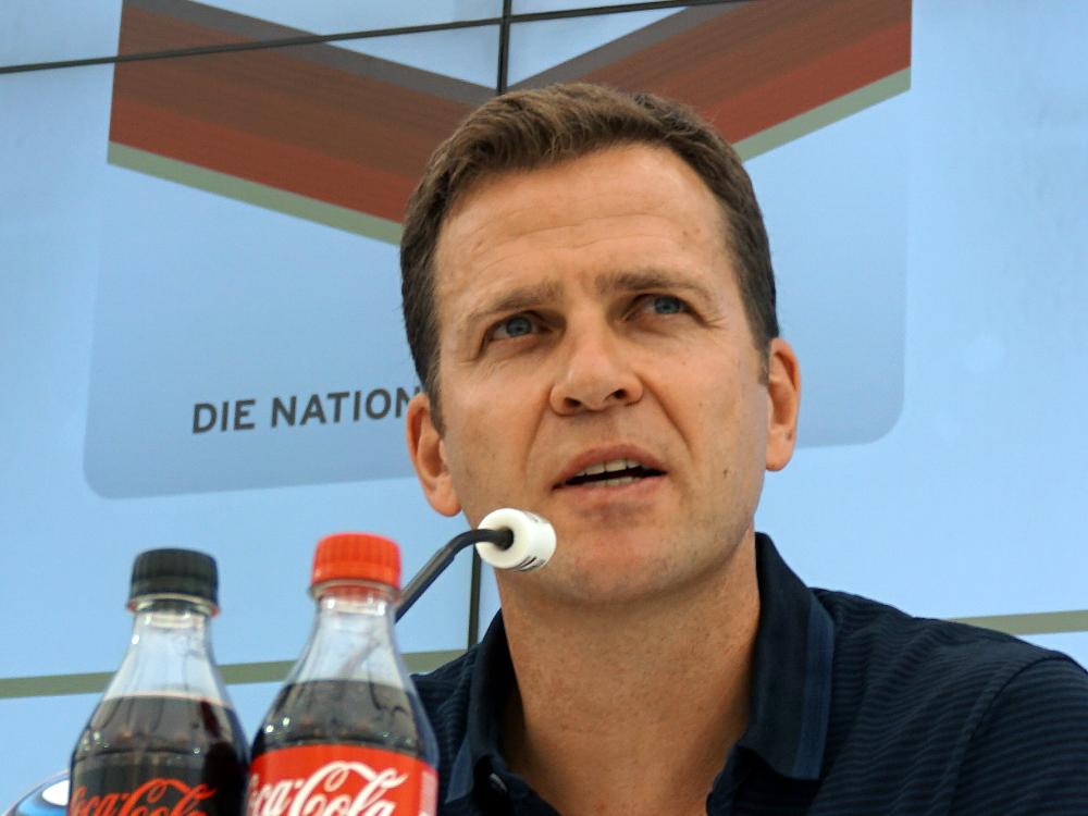 Oliver Bierhoff versprüht Optimismus Oliver Bierhoff versprüht Optimismus