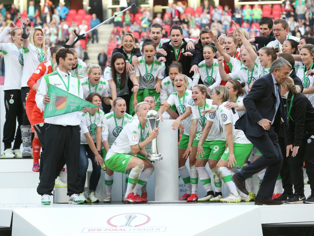 Wolfsburg geht als Titelverteidiger in das Finale