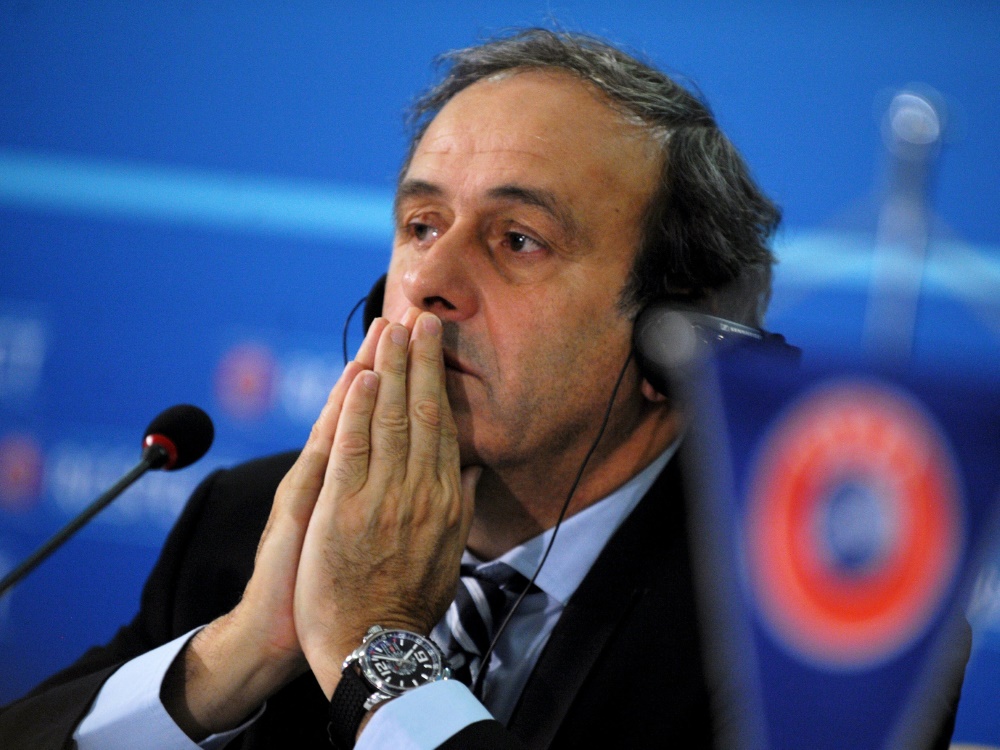 Platini kann auf die Unterstützung der UEFA setzen