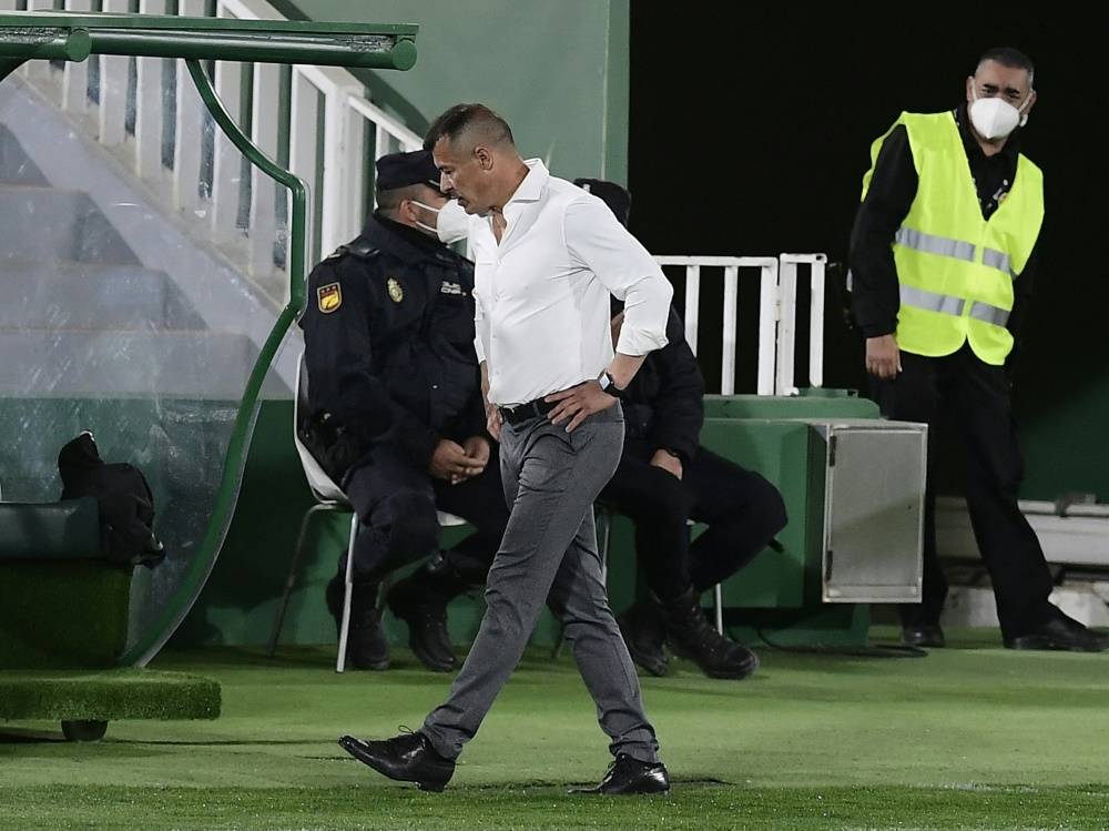 Trainer Jorge Almirón war mit Elche 16 Spiele sieglos