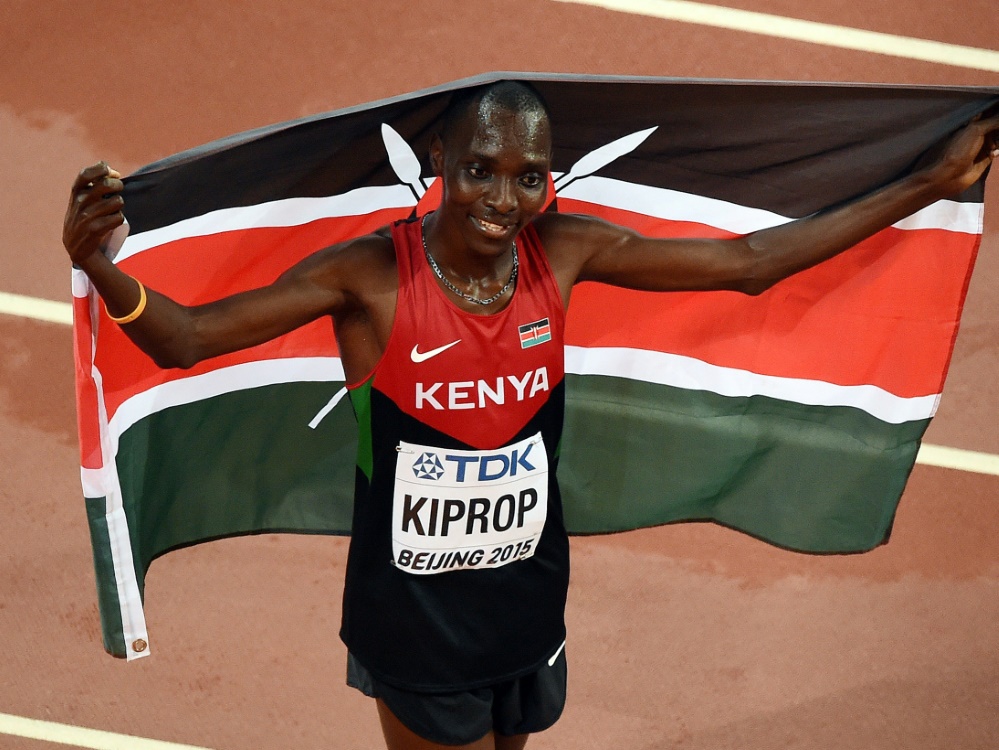 Dreimaliger Weltmeister über 1500 Meter: Asbel Kiprop Dreimaliger Weltmeister über 1500 Meter: Asbel Kiprop
