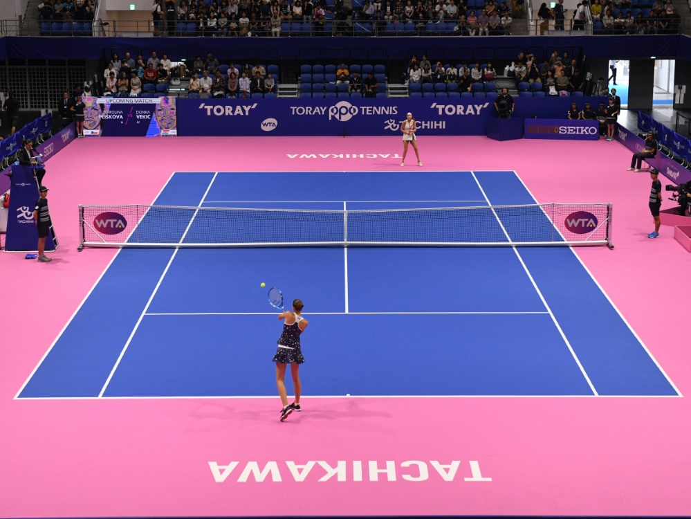 WTA-Turnier in Tokio erstmals abgesagt WTA-Turnier in Tokio erstmals abgesagt