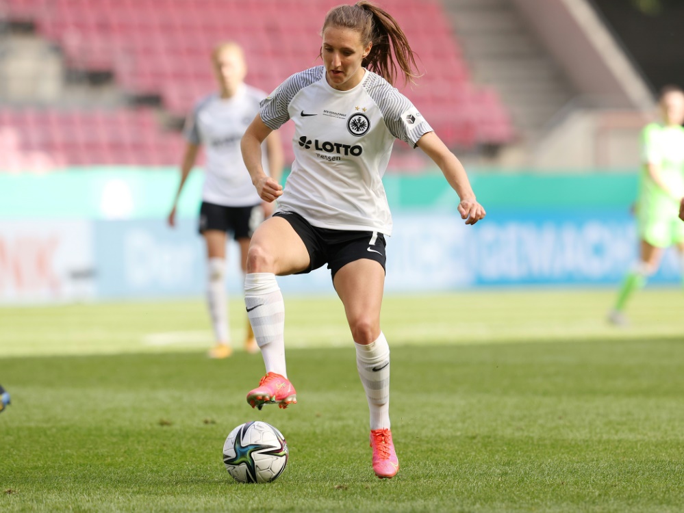 Lara Prasnikar erzielte das 2:0 gegen Carl Zeiss Jena
