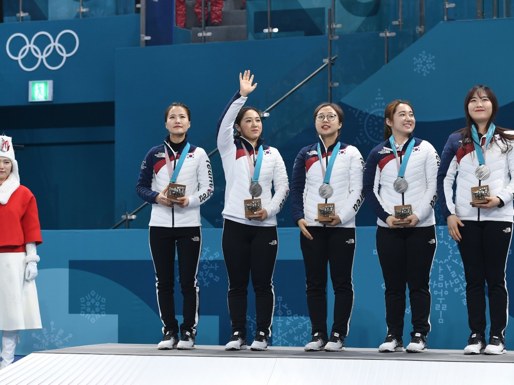 Südkorea gewann bei Olympia Silber Südkorea gewann bei Olympia Silber