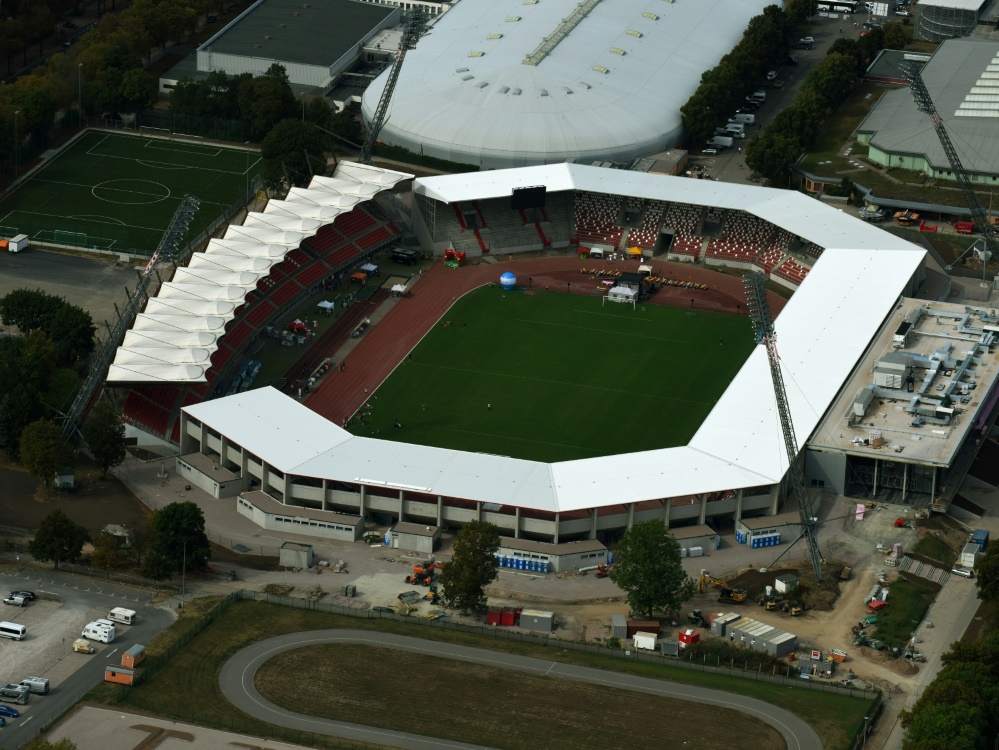 Umbauarbeiten am Steigerwaldstadion sorgten für Unmut