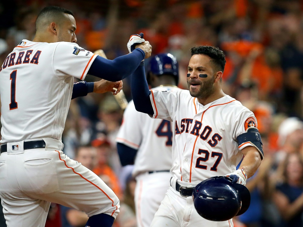 Die Houston Astros stehen im Halbfinale der MLB Die Houston Astros stehen im Halbfinale der MLB
