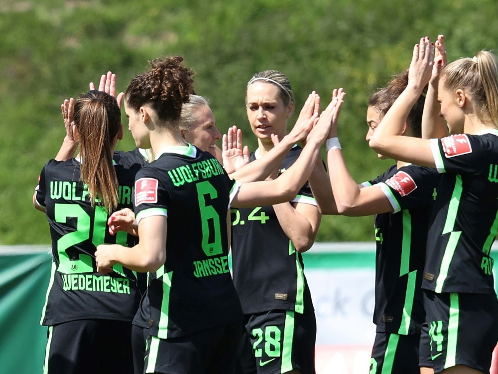 Die Wolfsburgerinnen wollen siebten Pokalsieg in Folge