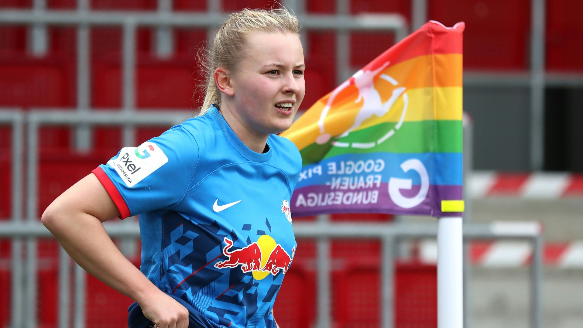 Vanessa Fudalla erzielte die frühe Führung für das Frauenteam von RB Leipzig