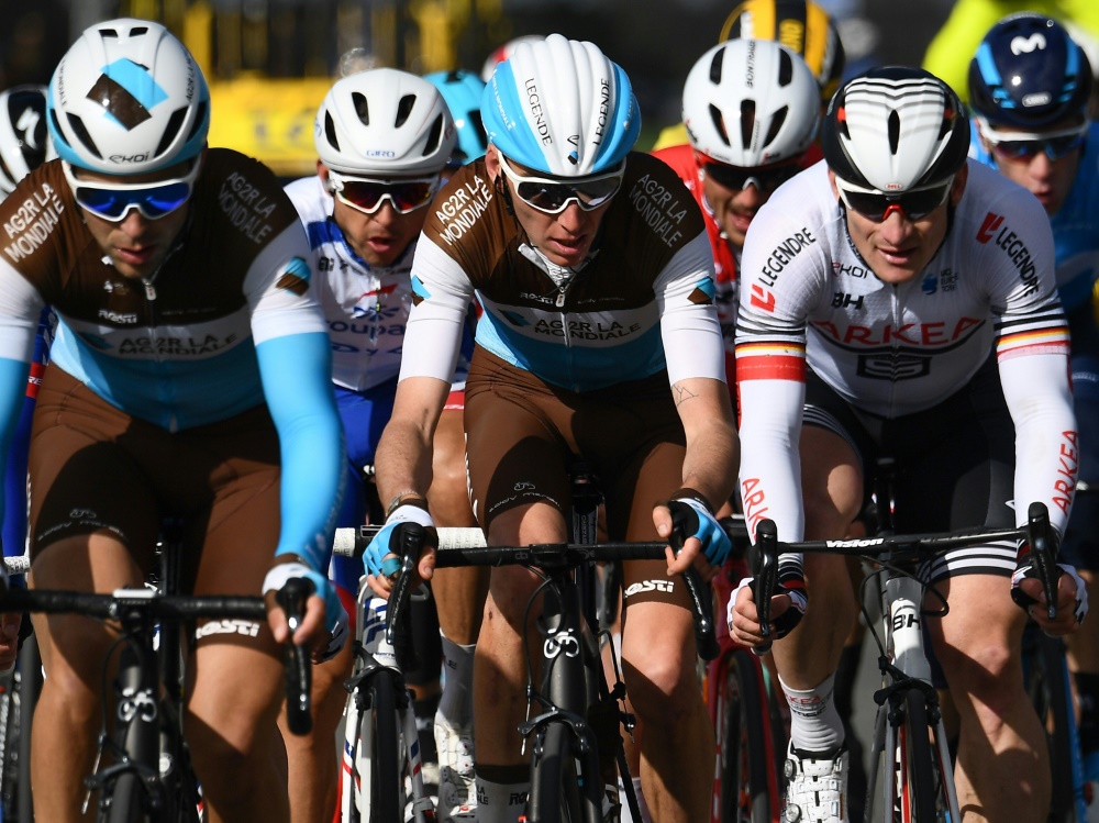 Andre Greipel (r.) wartet weiter auf ein Erfolgserlebnis Andre Greipel (r.) wartet weiter auf ein Erfolgserlebnis