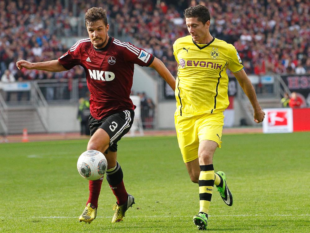 Der Club kann in Augsburg wohl wieder auf Per Nilsson (l.) zurückgreifen Der Club kann in Augsburg wohl wieder auf Per Nilsson (l.) zurückgreifen
