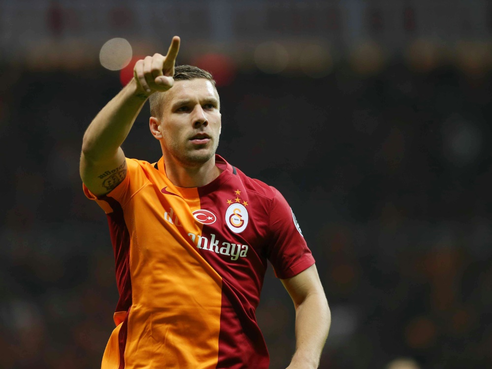 Lukas Podolski steht im türkischen Pokalfinale