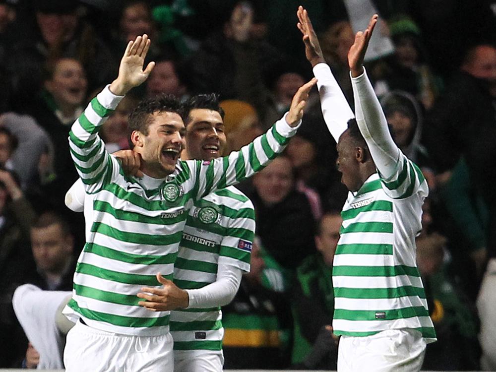 Celtic Glasgow feiert die 45. Meisterschaft