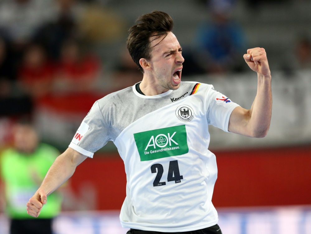Patrick Groetzki warf sechs Tore gegen Japan Patrick Groetzki warf sechs Tore gegen Japan