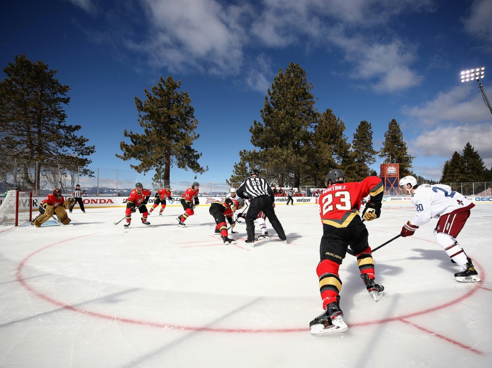 Zwangspause wegen strahlendem Sonnenschein am Lake Tahoe Zwangspause wegen strahlendem Sonnenschein am Lake Tahoe