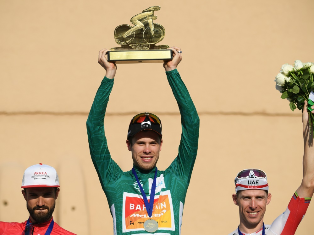 Gesamtsieger der Saudi-Tour: Phil Bauhaus Gesamtsieger der Saudi-Tour: Phil Bauhaus