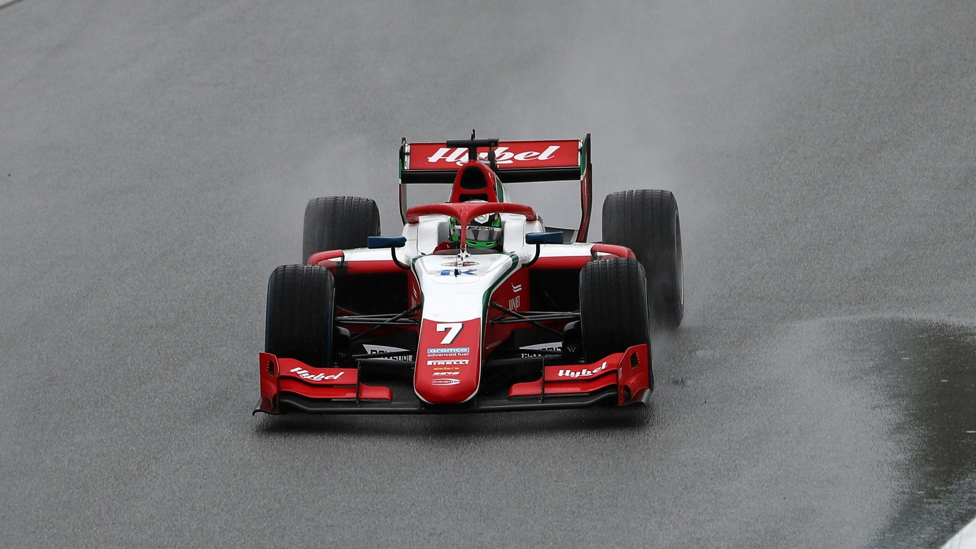Mercedes-Junior Frederik Vesti landete im Hauptrennen der Formel 2 auf Platz fünf