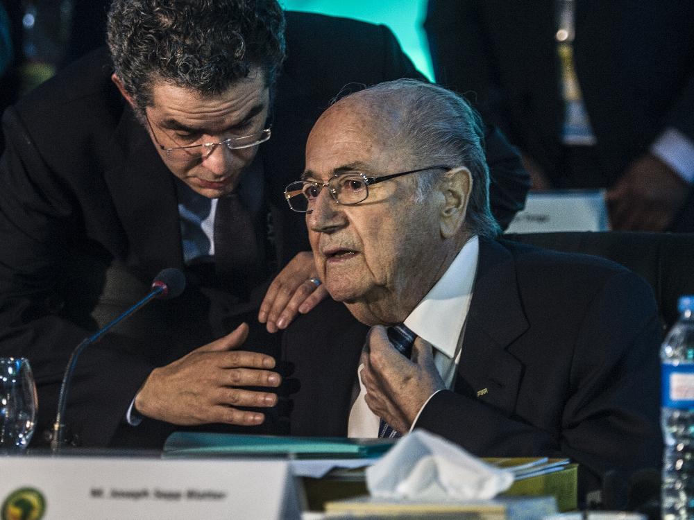 Sepp Blatter umwirbt den Kontinental-Verband CONCACAF