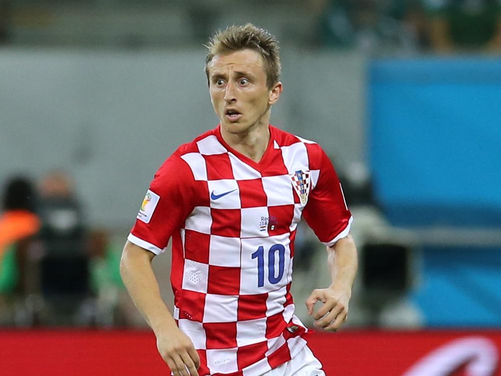 Luka Modric zog sich eine Oberschenkelverletzung zu