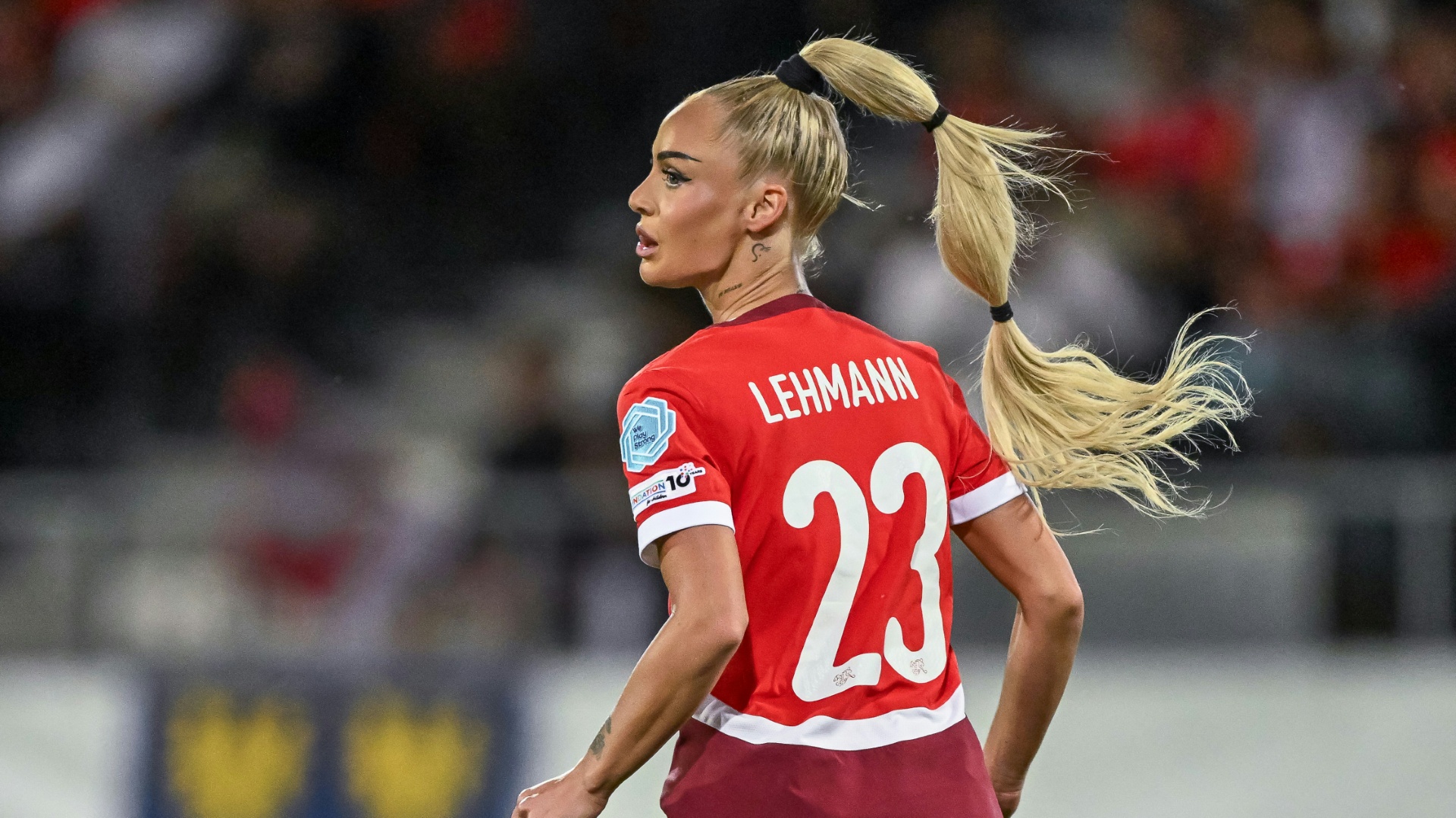 Auch dabei? Nationalspielerin Alisha Lehmann Auch dabei? Nationalspielerin Alisha Lehmann