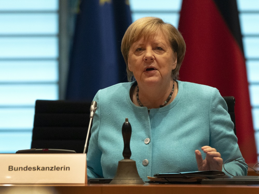 Angela Merkel unterstützt die WM-Bewerbung Angela Merkel unterstützt die WM-Bewerbung
