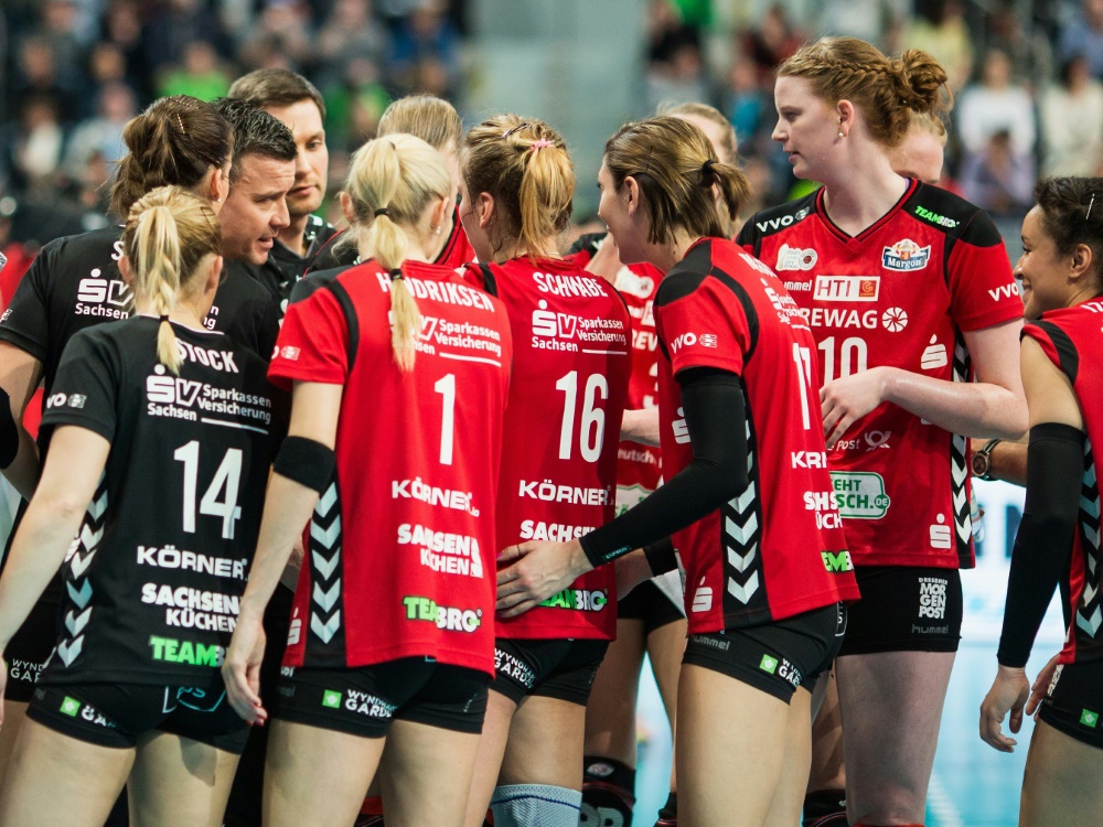 Dresden hat sein letztes Champions-League-Spiel verloren Dresden hat sein letztes Champions-League-Spiel verloren