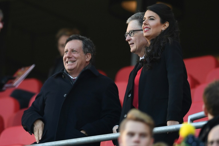 Liverpool chairman Tom Werner (L) wants France's sports minister to apologise after she blamed fans for the debacle at the Champions League final