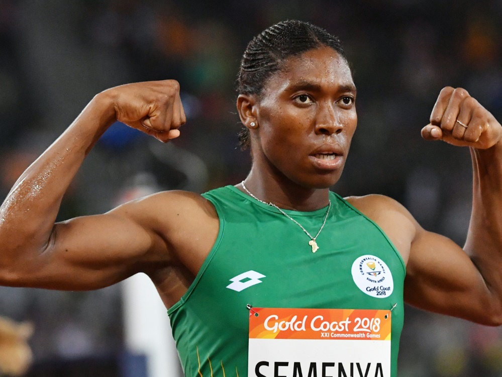 Caster Semenya ist 800-m-Olympiasiegerin Caster Semenya ist 800-m-Olympiasiegerin
