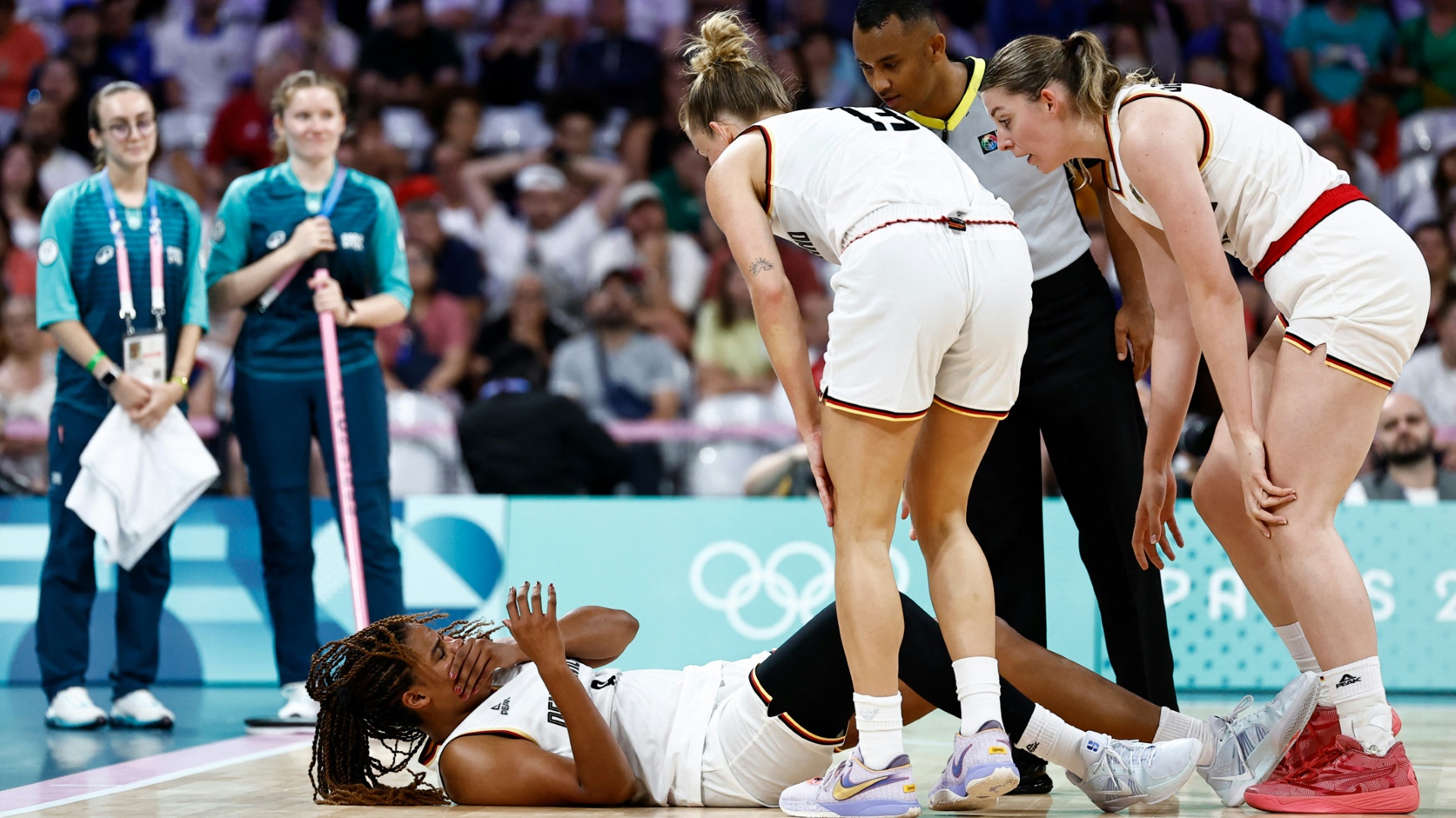 Nyara Sabally erlebte einen schmerzhaften Olympia-Auftakt