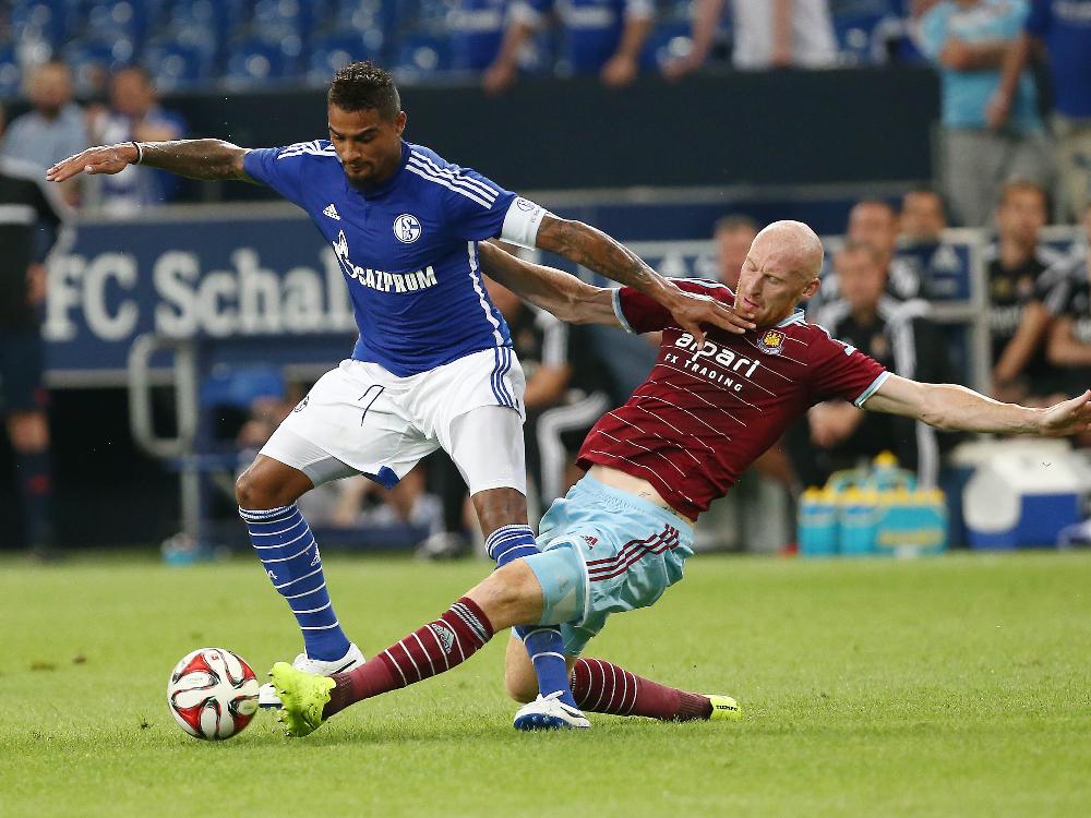 Schalke 04 hatte gegen West Ham das Nachsehen