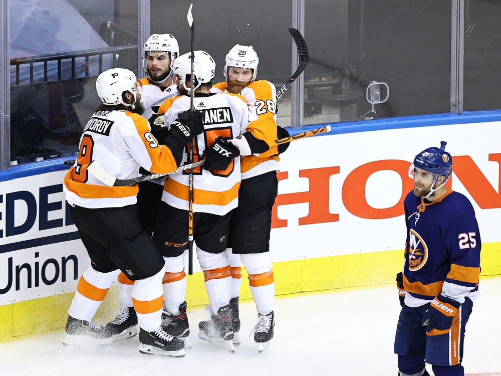 New York kassiert den Ausgleich gegen die Flyers New York kassiert den Ausgleich gegen die Flyers