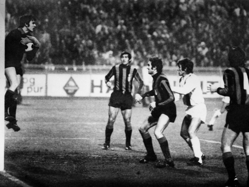 Inter und Gladbach trafen 1971 aufeinander