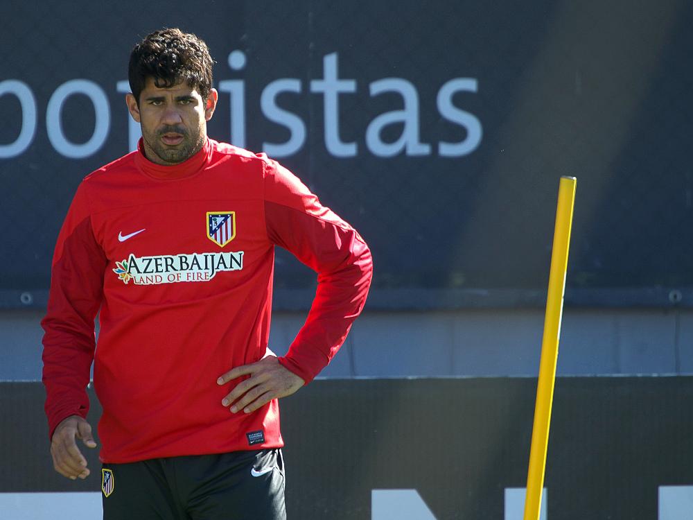 Lässt nichts unversucht: Atléticos Diego Costa Lässt nichts unversucht: Atléticos Diego Costa