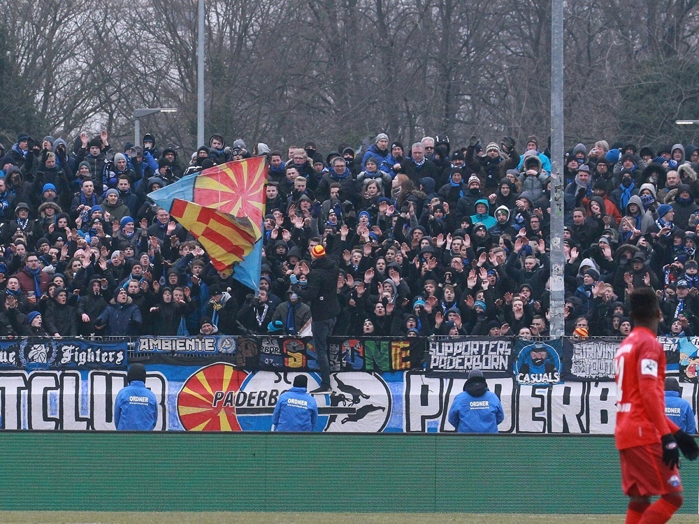 Der SC Paderborn muss 2500 Euro zahlen
