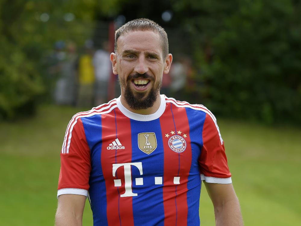 Der Comeback-Zeitpunkt für Franck Ribéry ist offen Der Comeback-Zeitpunkt für Franck Ribéry ist offen