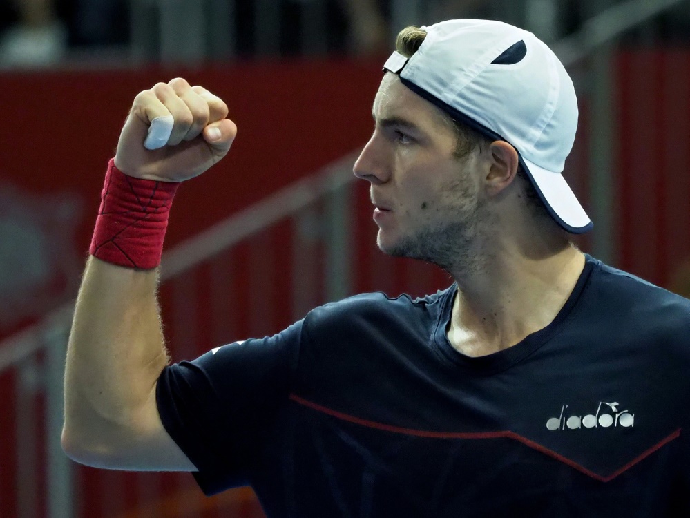 Jan-Lennard Struff gewann gegen Constant Lestienne Jan-Lennard Struff gewann gegen Constant Lestienne
