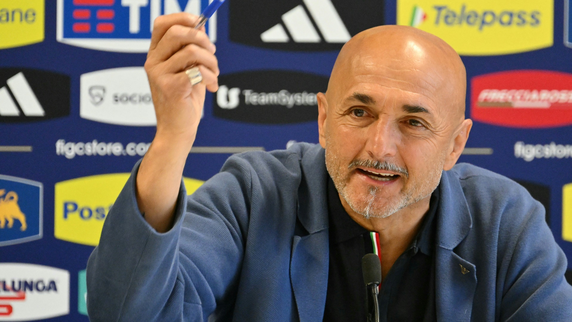 Italiens Nationaltrainer Luciano Spalletti Italiens Nationaltrainer Luciano Spalletti
