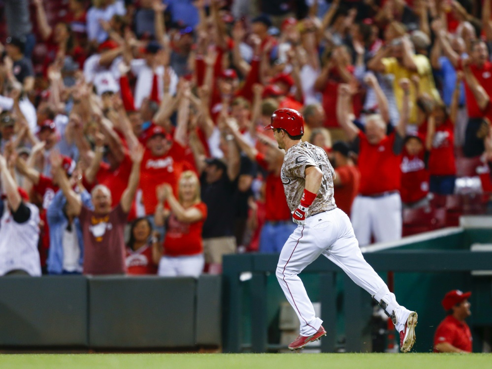 Vier Homeruns im einem Spiel: Scooter Gennett Vier Homeruns im einem Spiel: Scooter Gennett