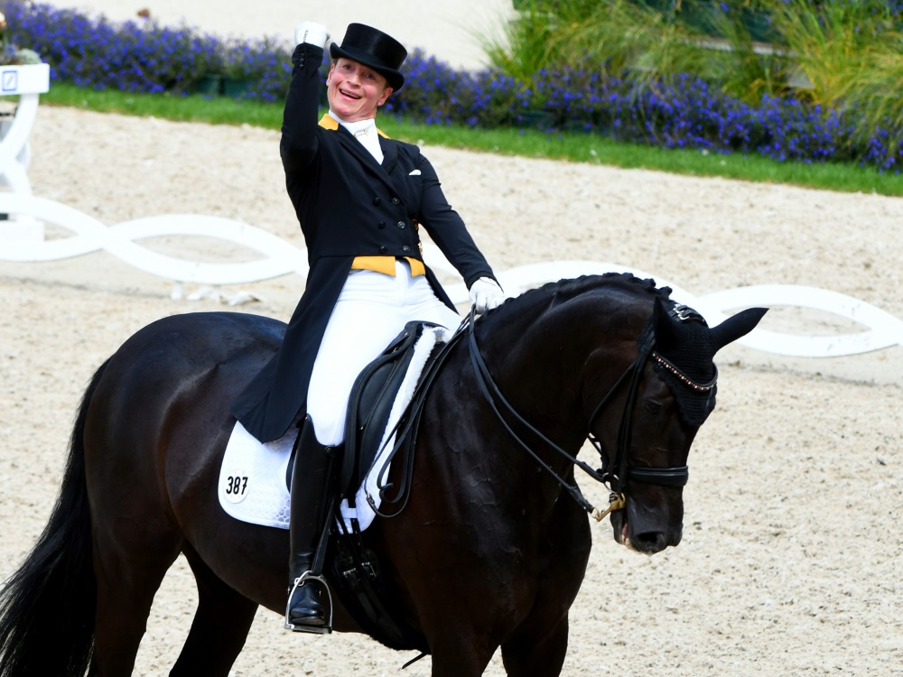 Feierte ihren 15. DM-Titel: Isabell Werth Feierte ihren 15. DM-Titel: Isabell Werth