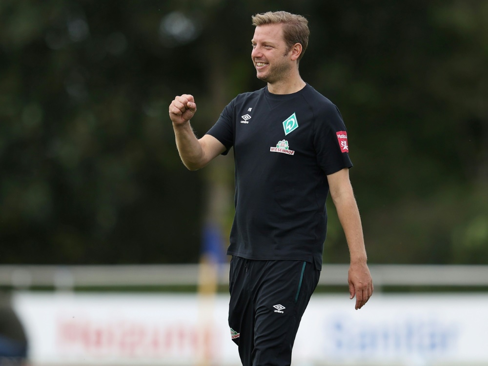 Bleibt trotz Relegation in der Vorsaison optimistisch: Trainer Florian Kohfeldt von Werder Bremen Bleibt trotz Relegation in der Vorsaison optimistisch: Trainer Florian Kohfeldt von Werder Bremen