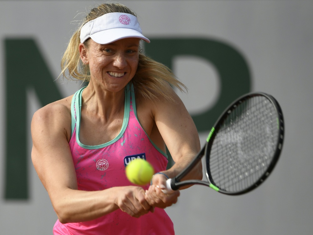 Mona Barthel war ihrer Gegnerin klar unterlegen Mona Barthel war ihrer Gegnerin klar unterlegen