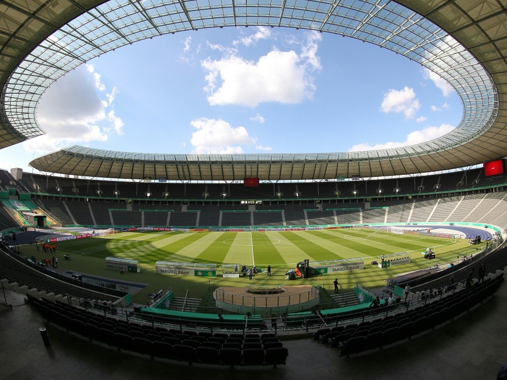 Hertha BSC trägt seine Heimspiele im Berliner Olympiastadion aus