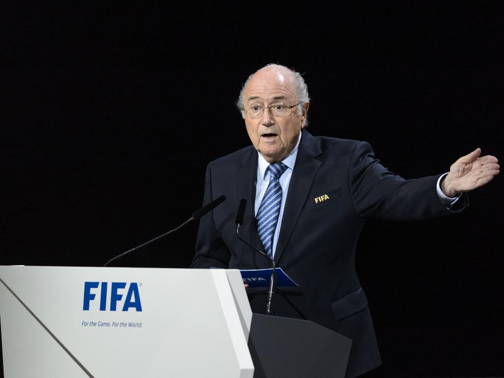 Joseph S. Blatter macht Einzelpersonen verantwortlich