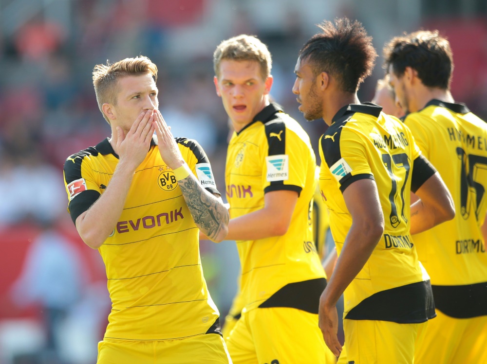 Dortmund schlägt Ingolstadt und stürmt an die Spitze
