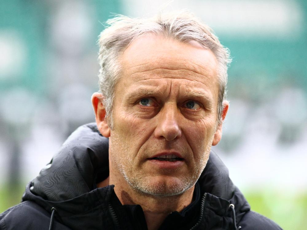 Christian Streich mahnt vor dem Spiel gegen Köln zur Vorsicht