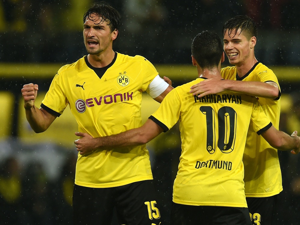Dortmund freut sich über den Ausgleich von Mchitarjan