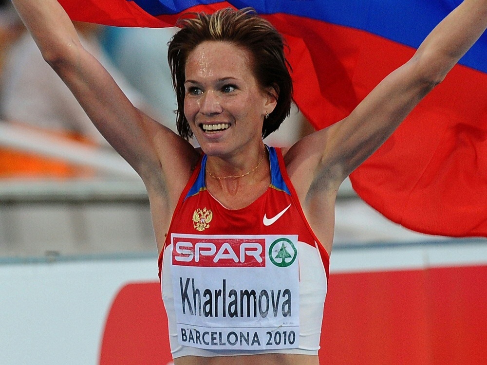 Lyubov Kharlamova wurde für zwei Jahre gesperrt Lyubov Kharlamova wurde für zwei Jahre gesperrt