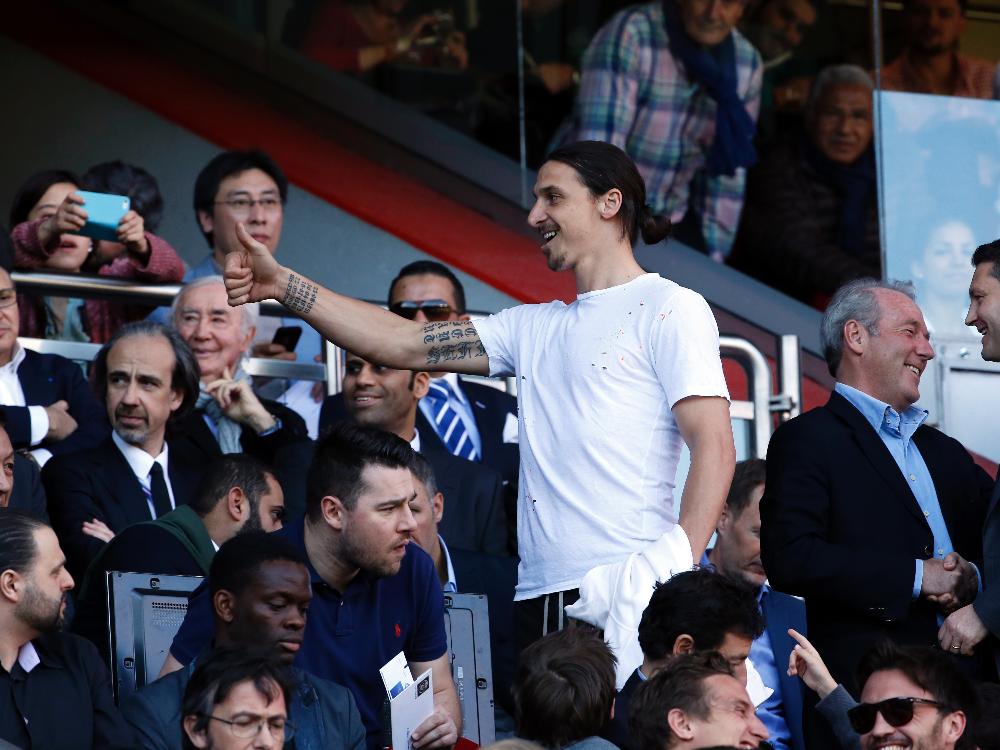 Mittwoch wieder auf dem Platz: Zlatan Ibrahimovic Mittwoch wieder auf dem Platz: Zlatan Ibrahimovic