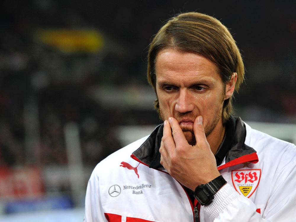 Geht die Zeit von VfB-Trainer Thomas Schneider zu Ende? Geht die Zeit von VfB-Trainer Thomas Schneider zu Ende?