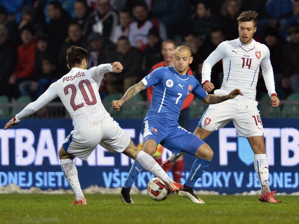 Slowakei gewinnt gegen Tschechien 1:0